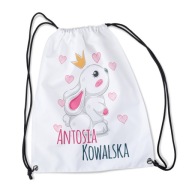 TAŠKA na batoh do škôlky s menom VEĽA vzorov