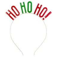 HO HO HO vianočná čelenka! na Vianoce