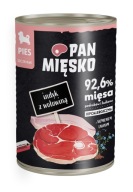 Mr. Mięsko mokré krmivo pre PSA ŠTEŇA Morka s hovädzím mäsom 400g