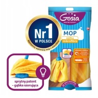 GOSIA Žltý mop z mikrovlákna so špongiou - Sklad