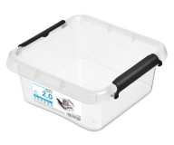 Plastová nádoba 2L box s vekom SimpleStore 20x20x8[cm]