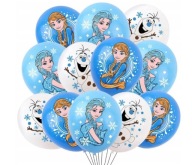 Latexové balóniky Frozen Frozen Elza Anna Olaf 12 kusov FRO-019