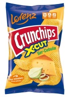 Crunchips X-Cut Cheese Cibuľové lupienky 140g