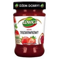 Łowicz Jahodový džem s nízkym obsahom cukru 280 g
