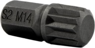 BIT 10mm SPLINE END M14 x 30mm EXKLUZÍVNE