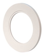 KONEKTO okrúhly biely LED rám LSR-BO-X1