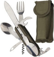 MULTITOOL ZAHRANIČNEJ LÉGIE ESSENTIAL 7V1 PRÍBORY NÁSTROJE VRECKOVÝ Nôž