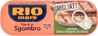Filetti di sgombro grigliati all'olio extra virgin