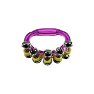 KERA AUDIO G12B PURPLE JANICES 10 ZVONČOV RATTLE Zvončeky