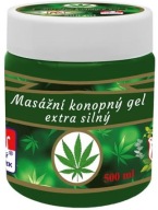 EXTRA SILNÝ KONOPNÝ GÉL na BOLESTI SVALOV KĹBOV 500 ml Putorius | z KONOPY