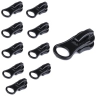 SLIDER STROJ KONÍK NA ČLENKY ZIPS #5 ČIERNA 10 ks.