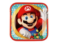 Super Mario Bros narodeninové taniere 8 ks, 23 cm