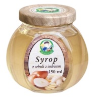 LAHODNÝ CIBUĽOVO A ZÁZVOROVÝ SIRUP, 100% PRÍRODNÝ