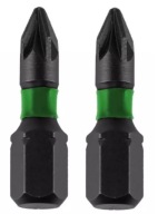 Nárazové bity PZ2x25mm 2ks DEDRA