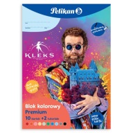 A4 farebný kreatívny blok Kleks Pelikan Pelikan