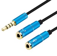 Adaptér na kábel slúchadiel Splitter Jack 3.5 KVALITA