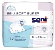 SENI SOFT SUPER ZÁKLADY 40x60cm hygienické 5 ks.