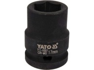 NÁRAZOVÁ ZÁSUVKA 1/2'' 6-RAMENNÁ YATO 17 mm