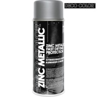 DECO COLOR LAK FARBA SPREJ ZINOK MATLIC 400ml