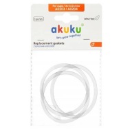 AKUKU Náhradné tesnenia na fľaše s vodou, 3 ks.