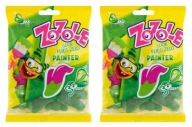 2 x 75G ZOZOLOVÝ MALIAR GREEN Kyslé mušky Gummie z vodného melóna