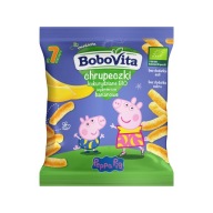 Bobovita BIO Peppa Pig Banánové kukuričné ​​chrumky po 7 mesiacoch 20g