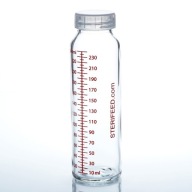 Sklenená dojčenská fľaša 240ml 1x