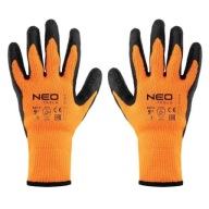Zateplené pracovné rukavice, potiahnuté latexom 2242X, veľkosť 9, 97-612-9