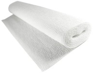 Školský krepový papier 180 g/m2 BIELY hodvábny papier 50x250cm VYSOKÁ KVALITA