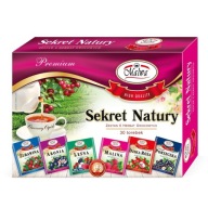 MALWA sada 6 ks ovocných čajov SECRET OF NATURY 30tb