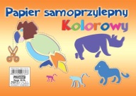 FAREBNÝ SAMOLEPIACI PAPIER A5 8 LISTOVÝ POLYGRAF