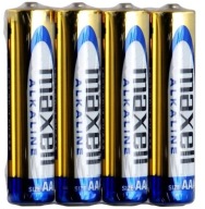 4x MAXELL Alkalická batéria AAA LR3 R3 4 kusy