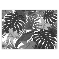 Samolepky A5 LEVEL Čiernobiele monstera