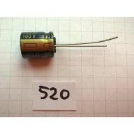 Elektrolytový kondenzátor 33uF 100V 10X13 105C FC ​​​​x5