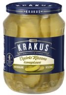 KRAKUS Nakladané sendvičové uhorky 670g Jar