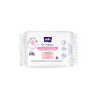 Hygienické obrúsky intímne Bella Sensitive 20 ks.