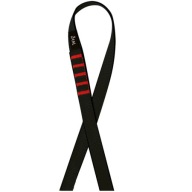 Beal Loop 40 cm x 18 mm Čierna plochá páska