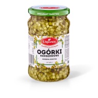 Zavárané uhorky, kocky 340g/200g Urbánek