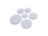 Okrúhla silikónová forma na izomaltové lízanky, ROUND, CIRCLE
