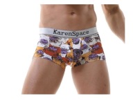 SEXY PÁNSKE JEMNÉ VZOROVANÉ BOXERKY XL