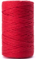 Mäsové nite / priadza 100g, červená