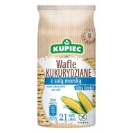 KUPIEC Kukuričné ​​oblátky s morskou soľou 105g