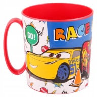 CARS ZIGZAK MCQUEEN hrnček do mikrovlnky s uškom