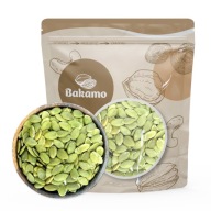 Vylúpané, čerstvé, prírodné tekvicové semienka 300g Bakamo