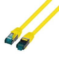 S/FTP prepojovací kábel kat.6A žltý 0,15 m LSZH PC-6ASFTPLSZH-YE0,15