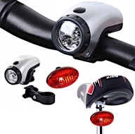 BICYKEL SVETELNÝ BICYKEL 5+5 LED SET