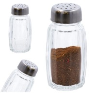 SPICES nádoba kuchynský dávkovač 50 ml nerezová sklenená dóza