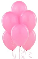Pastel PINK Balloons Communion Krst Narodeniny Svadba Baby Shower 25 ks.