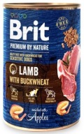 Brit Premium By Nature Jahňacina a pohánka 400 g