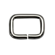 Kovový kožený rám Priechodka 12mm 10 ks